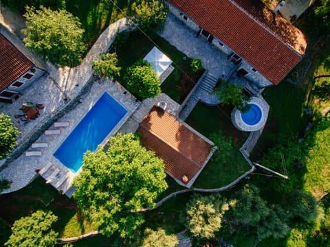 Bird's eye view, Pool view