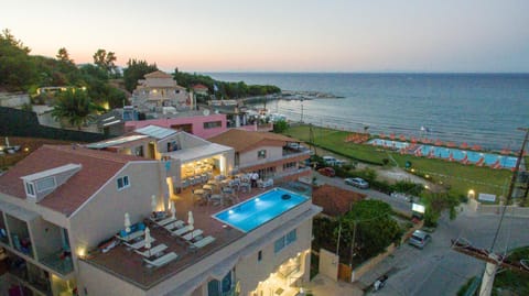 Bird's eye view, Pool view, Sea view, Swimming pool, Sunrise, Sunset