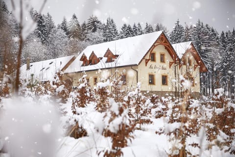 Property building, Day, Natural landscape, Winter