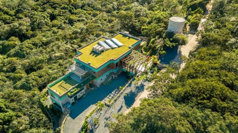 Facade/entrance, Bird's eye view, Garden, Garden view, Street view