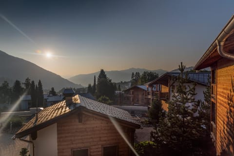 Natural landscape, On site, Mountain view, Location, Sunset