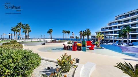 Property building, Children play ground, Sea view