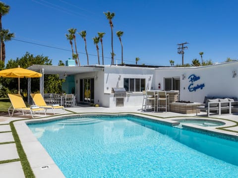 Mellow Yellow Butterfly Casa in Palm Springs