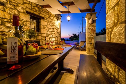 Patio, Pool view, Sea view