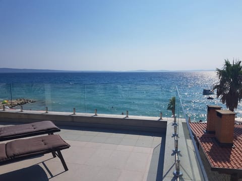 Bird's eye view, Balcony/Terrace, Beach, Sea view