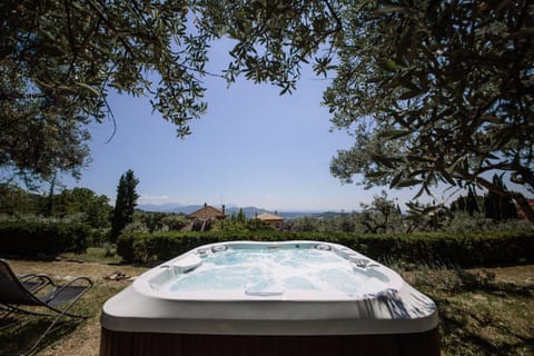 Natural landscape, Summer, Garden, Hot Tub, On site, Garden view, Open Air Bath