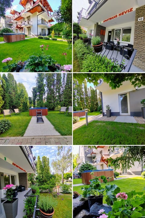 Property building, Garden, Cycling, Garden view