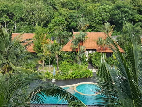 Bird's eye view, Pool view