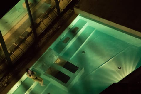 Night, Swimming pool