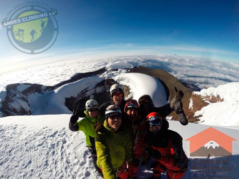 Natural landscape, Hiking, group of guests