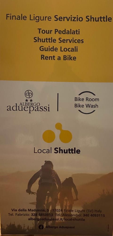 Albergo Aduepassi & Servizio Bike Shuttle Hotel in Finale Ligure