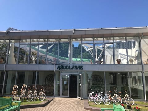 Facade/entrance, Cycling