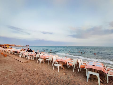 Beach, sunbed