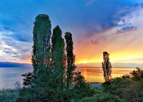 Natural landscape, Lake view