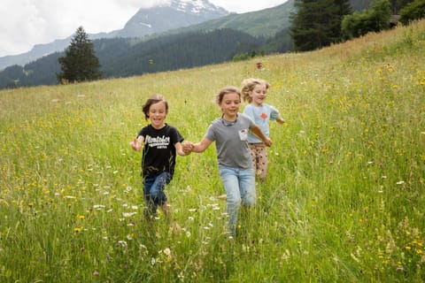 People, Natural landscape, Kids's club, Mountain view, children, group of guests