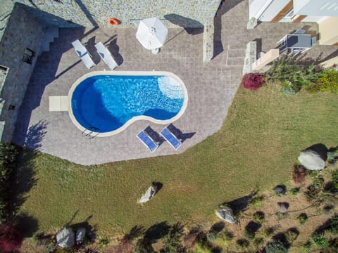 Patio, Bird's eye view, Seating area, Pool view, Swimming pool, Swimming pool