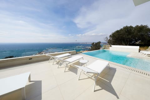 Pool view, Sea view, Swimming pool