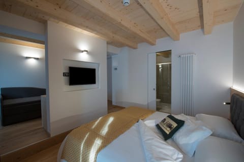 Bed, TV and multimedia, Bedroom