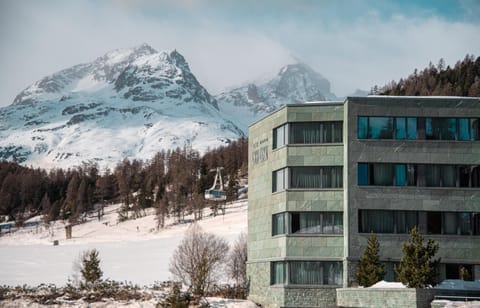 Property building, Winter, Skiing