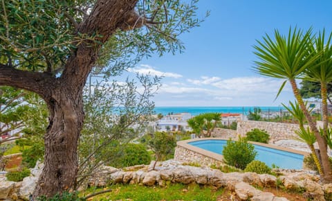 Pool view, Sea view, Swimming pool