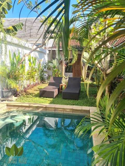 Garden, Swimming pool, sunbed