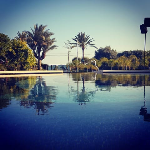 Garden, Pool view