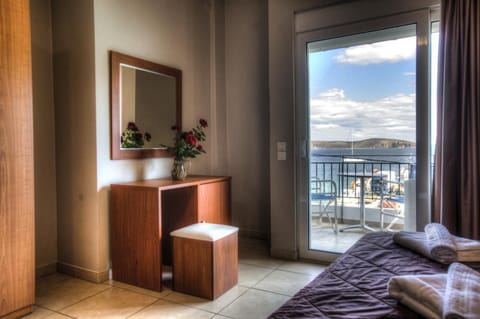 Bedroom, Sea view