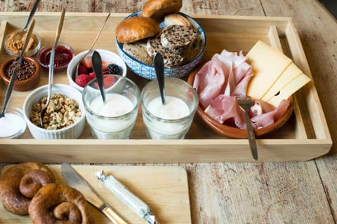 Food close-up, Continental breakfast