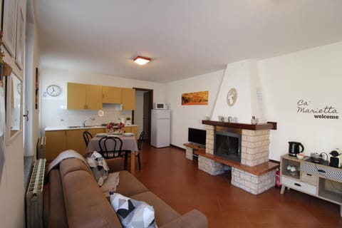 Living room, flat iron, kitchen
