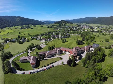 Property building, Day, Bird's eye view, Summer, Mountain view
