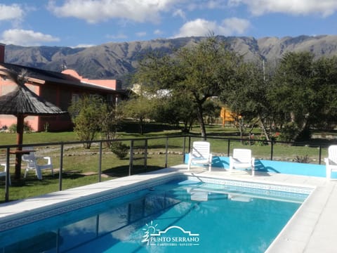 Natural landscape, Mountain view, Pool view, Swimming pool