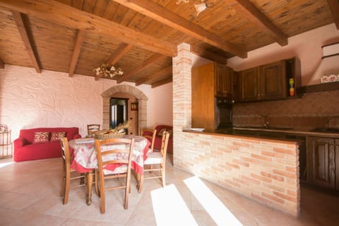 Kitchen or kitchenette, Dining area