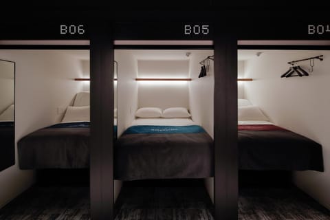 The Millennials Kyoto Hotel capsule in Kyoto