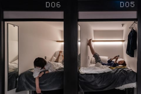 The Millennials Kyoto Capsule hotel in Kyoto