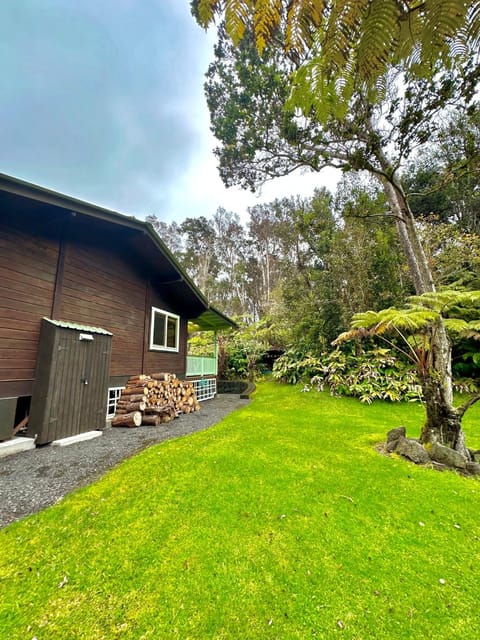 Volcano Hideaway Cabin as seen on HGTV Haus in Volcano