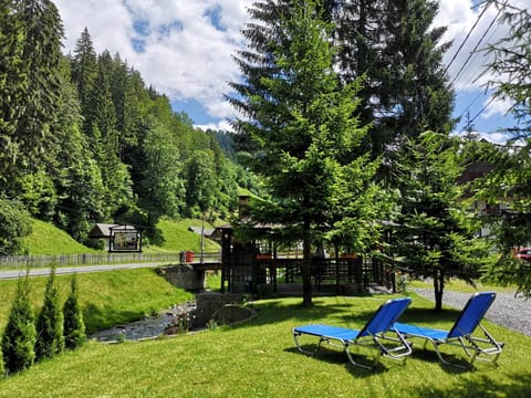 Garden, Mountain view, River view