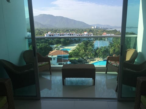 Balcony/Terrace, Mountain view, Pool view, Sea view