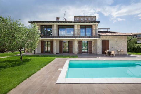 Property building, Living room, Swimming pool