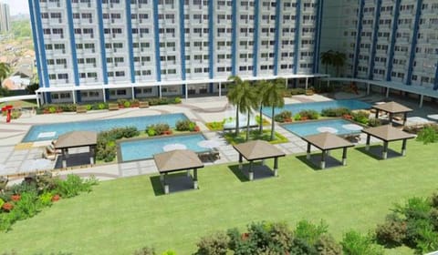 SM Light Residence - 1BR Condo with Balcony FF Apartamento in Mandaluyong