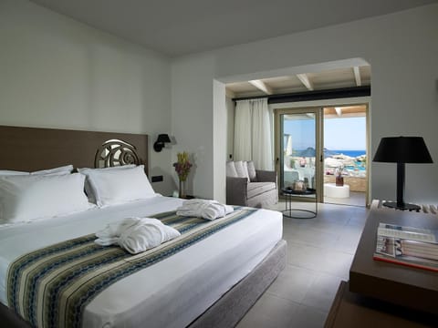 Bed, Photo of the whole room, Sea view