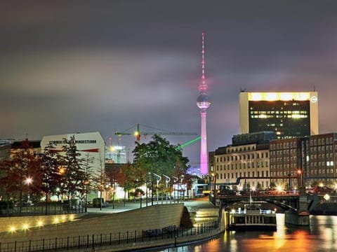 Property building, Night