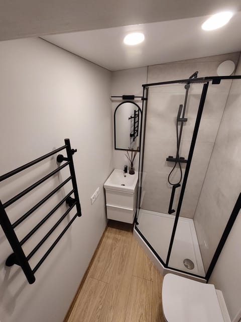 Shower, Toilet, Bathroom, towels