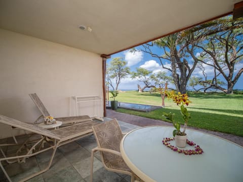 Patio, Seating area, Sea view