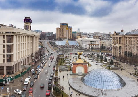 City view, Landmark view, Street view