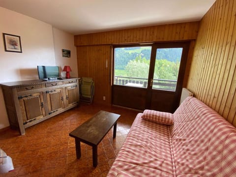 Studio 4 couchages, proche télécabine, parking, animaux acceptés - FR-1-241-75 Apartment in Le Grand-Bornand