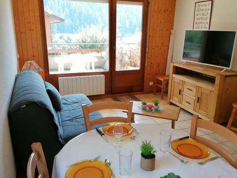 Appt T3 au centre, terrasse sud, proche commerces - FR-1-241-169 Apartment in Le Grand-Bornand