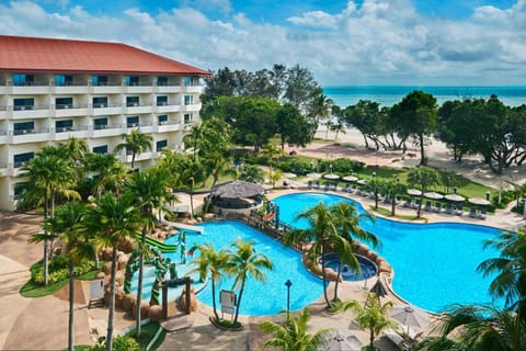 Bird's eye view, Children play ground, Garden, Beach, Garden view, Pool view, Sea view, Swimming pool