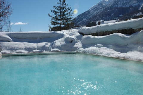 Winter, Autumn, Swimming pool, Swimming pool