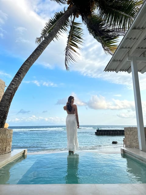 Patio, Dining area, Beach, Sea view, Swimming pool