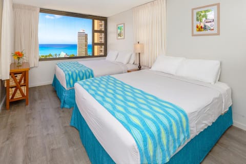 Renovated Ocean View Suite, Near Beach, Free Parking Copropriété in Honolulu